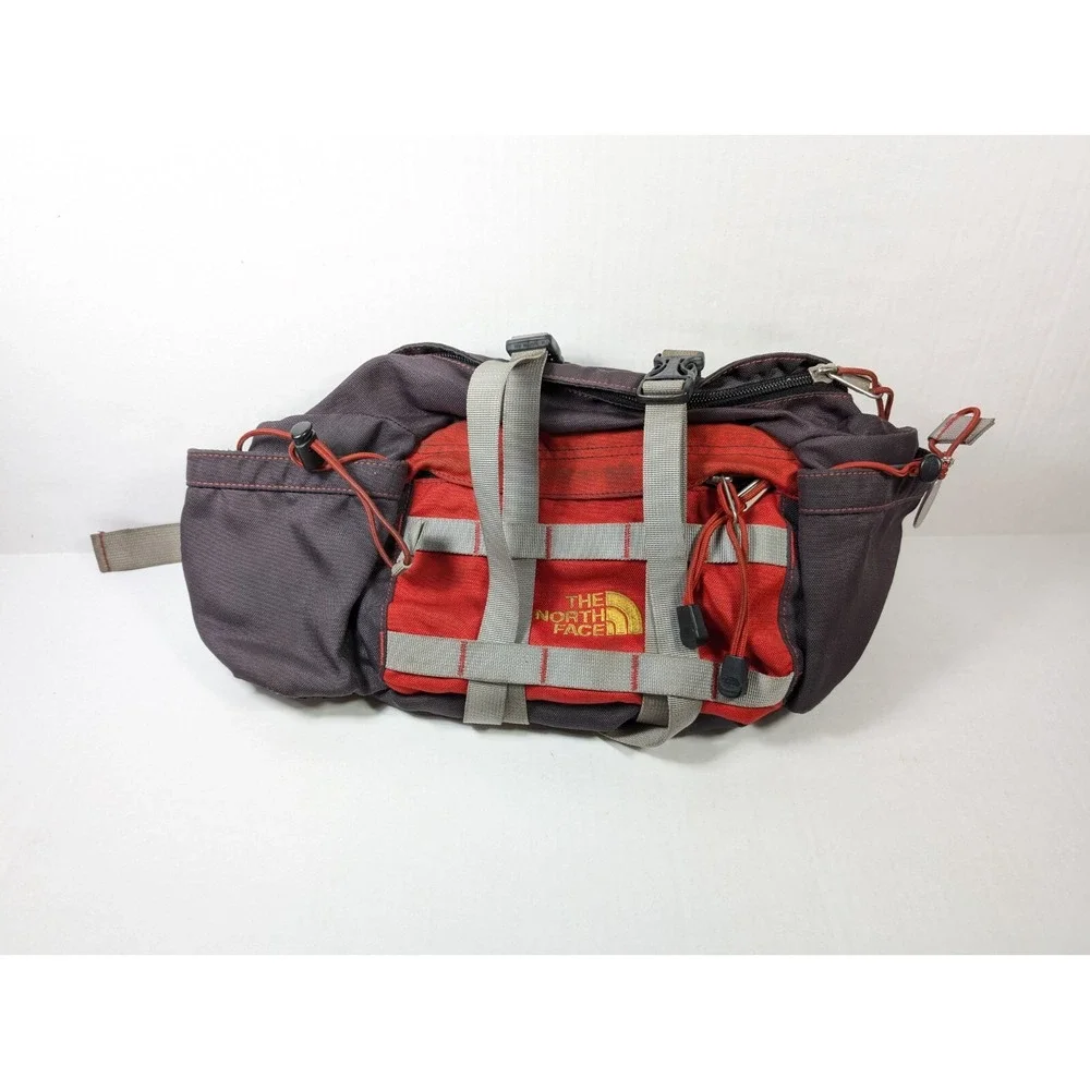 The North Face Vintage Fanny Pack Red Lumbar 17